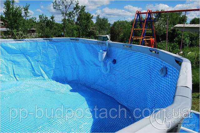 Будівництво басейну своїми руками