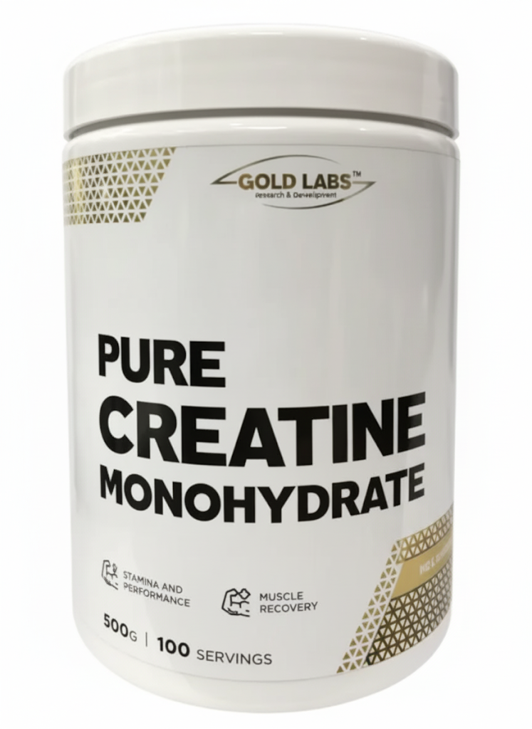 Креатин GOLD LABS Pure Creatime Monohydrate 500 грам Unflavoured, фото 1