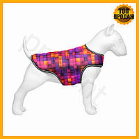 Курточка-накидка для собак WAUDOG Clothes XXS світловідбиваючий одяг для вихованця з застібкою-липучкою