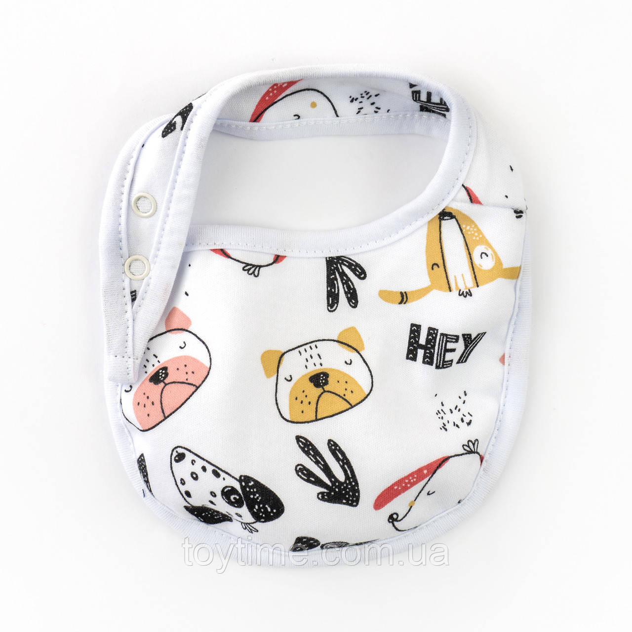 Слинявчик для немовлят на непромокаючій махрі Dogs, фото 1