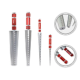 Конічний шаблон для вимірювання діаметрів 1-6,5 мм, фото 2