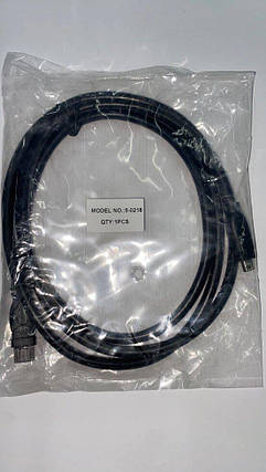 Шнур FireWire IEEE 1394B (4p-9p), Ø4 мм, 1.5 м, фото 3