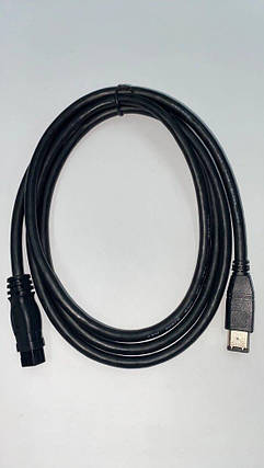 Шнур FireWire IEEE 1394B (6p-9p), Ø4 мм, 1.5 м, фото 2