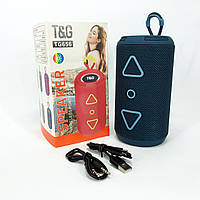 Бездротова колонка Bluetooth з радіо TG656, Bluetooth колонка з зарядкою від usb, Блютуз аудіо приймач DF-83