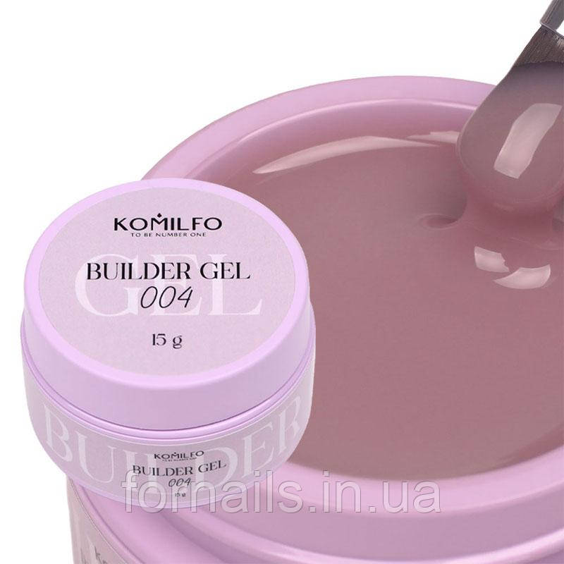 Гель для нарощування Komilfo Builder Gel 004 15 г, фото 1