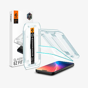 Захисне скло Spigen Glas.tR EZ FIT 2-Pack до iPhone 16 Pro/17/17 Pro Clear (AGL07928)