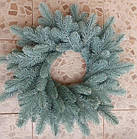 Хвойний вінок Slipo Литий Елітний 55см (Вінок Еліт зел/гол)