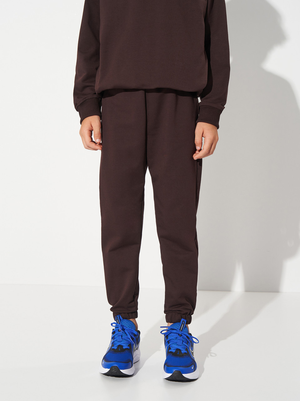 Штани дитячі Д571/1-13 122 см. Темно-коричневий, фото 1