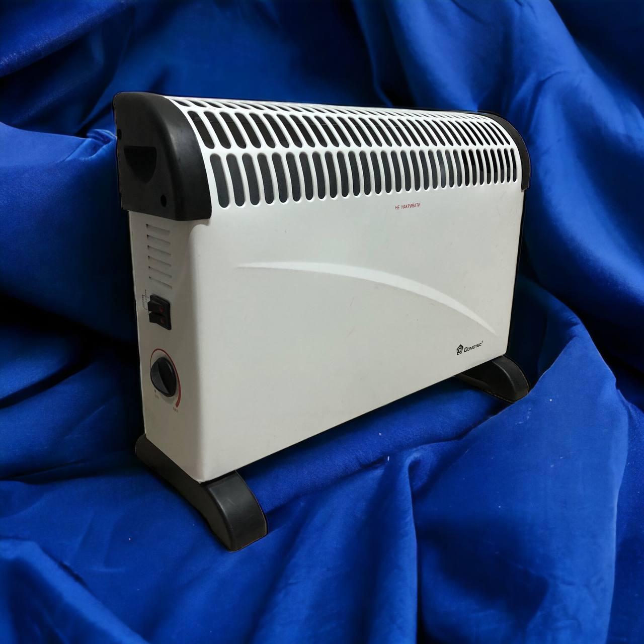 Обігрівач 2000 Вт Domotec, Конвектор електричний для опалення квартири, Конвертор для дачі QY-74, фото 1