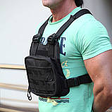 Плечова чоловіча сумка сумка, Чоловіча для тактичних цілей сумка-слінг тактична плечова MA-81, фото 10
