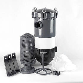 Фільтр високої продуктивності механічної фільтрації мішочного типу пластиковий PBF-1В підключення 2" фланець