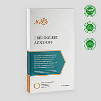Протизапальний пілінг набір для обличчя Контроль дефектів MYIDI Peeling SET Acne-off (4820096238363)