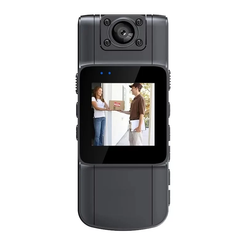 Нагрудна камера B23 1080 FHD із поворотним об'єктивом на 180 градусів, фото 1