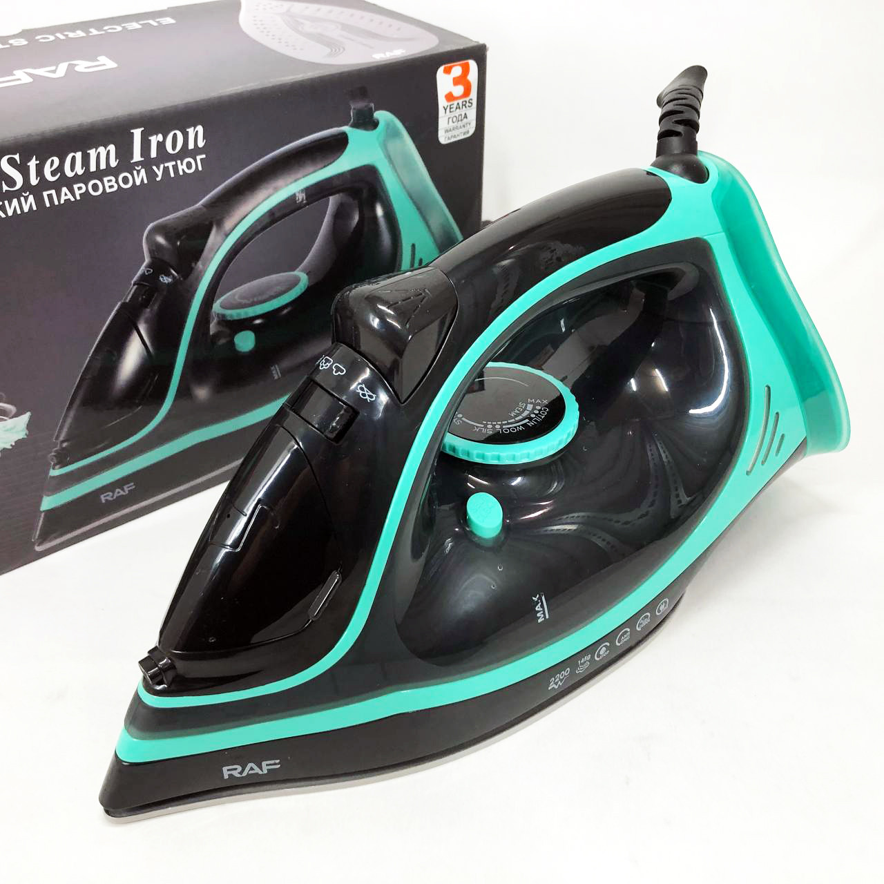 Праска для різного одягу RAF, Потужна парова праска Парова для догляду за одягом JN-63, фото 1