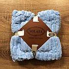 Рушник набір 140х70 та 35х75 Пастель смужка мікрофібра комплект, фото 3