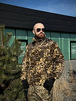 Флисовая Кофта МИКРОФЛИС Пиксель Military