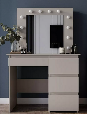 Столик для макіяжу з дзеркалом і підсвіткою Beauty, фото 1