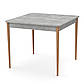 Розсувний стіл Неман МОНО квадрат Бетон/Лак, фото 3