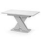 Обідній розсувний стіл Неман ЛАМАР МДФ Білий глянець, фото 4