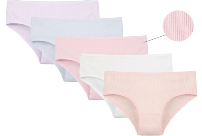 Підліткові трусики для дівчаток РУБЧИК 12-13 років, "Donella". Трусики для підлітків, труси для дівчаток, Туреччина