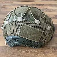 Кавер чохол Brandit на шолом TOR Fast мультикам шокорд сітка