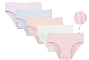 Підліткові трусики для дівчаток РУБЧИК 0-1 років, "Donella". Трусики для підлітків, труси для дівчаток, Туреччина