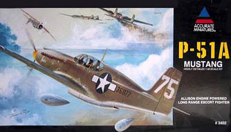 P-51A Mustang 1/48 Accurate miniatures 3402