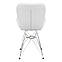 Стілець СТАР S біла екошкіра для офісу та ресторану Стульчик для клієнтів манікюрного кабінету, фото 3