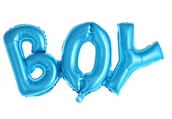 Фольговані літери | напис "BOY", 60х30 см