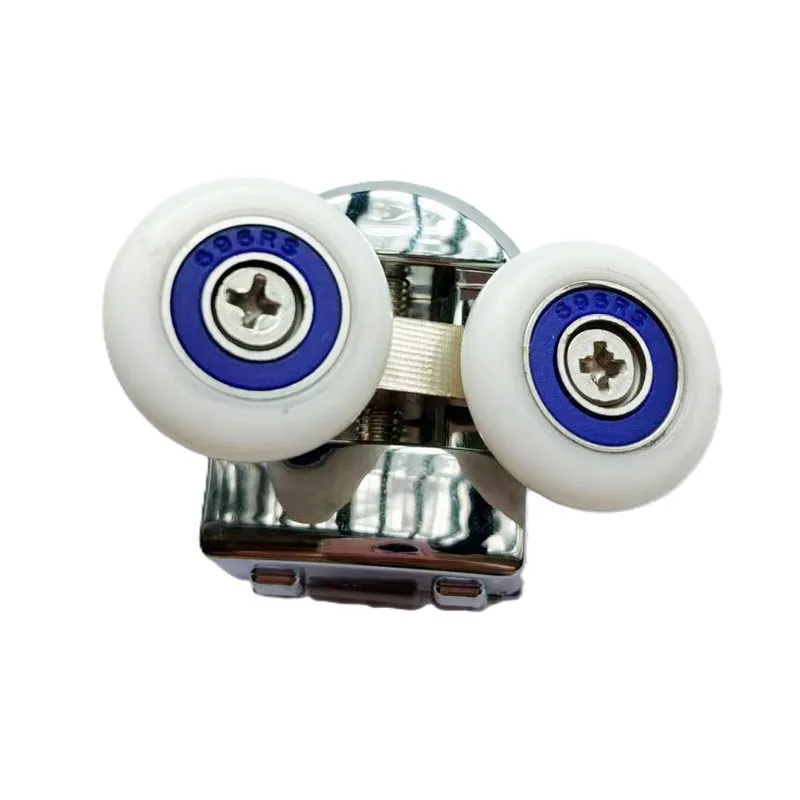 Ролики для душових кабін подвійні колеса MIXXUS PREMIUM ROLLERS SCP05-1 CHROME верхні (25mm для DIVERSE SC03) (MI8167), фото 1