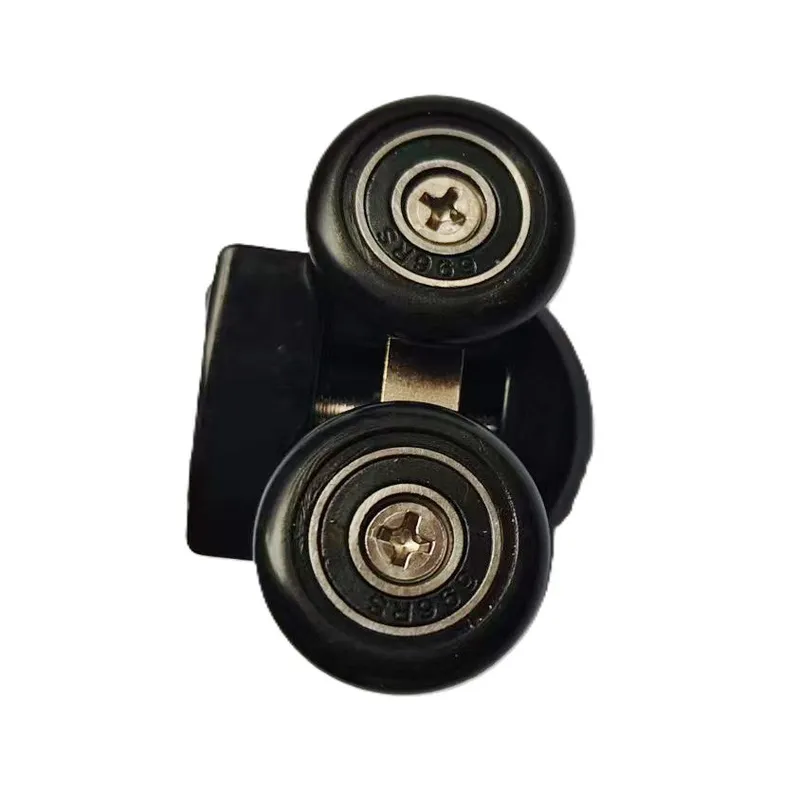 Ролики для душових кабін подвійні колеса MIXXUS PREMIUM ROLLERS SCP05-1 BLACK верхні (25mm для DIVERSE SC03) (MI8168), фото 1