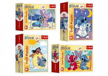 Пазли 54 елементи Mini Стіч та його світ/ Disney Lilo Stitch 54220 G-Rich