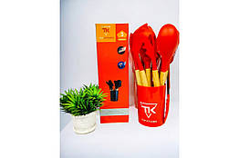 Набір кухонних приладь TOP KITCHEN 12 предметів силікон і бамбук