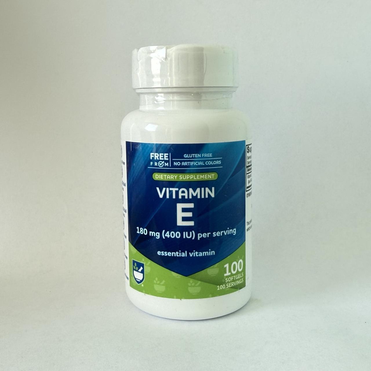 Вітамін Е Rite Aid Vitamin E 400 IU (180 мг) 100 капс.