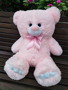 М'яка іграшка Ведмедик Ветли 70 см Красива плюшева іграшка Великий ведмідь плюшевий Ведмежа плюшеве Рожевий