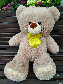 М'яка іграшка Ведмедик Ветли 70 см Красива плюшева іграшка Великий ведмідь плюшевий Ведмежа плюшеве Бежевий