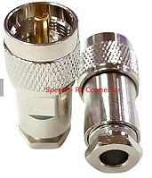 Конектор Роз'єм PL259 UHF для кабелю RG6 RG5 5D-FB LMR300