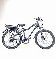 Електровелосипед Tesla 26" (1000W 48V 21Ah) з корзиною, фото 2