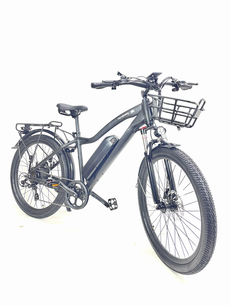 Електровелосипед Tesla 26" (1000W 48V 21Ah) з корзиною