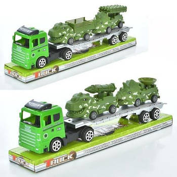 Іграшковий Трейлер із військовими машинками MR895-44 G-Rich