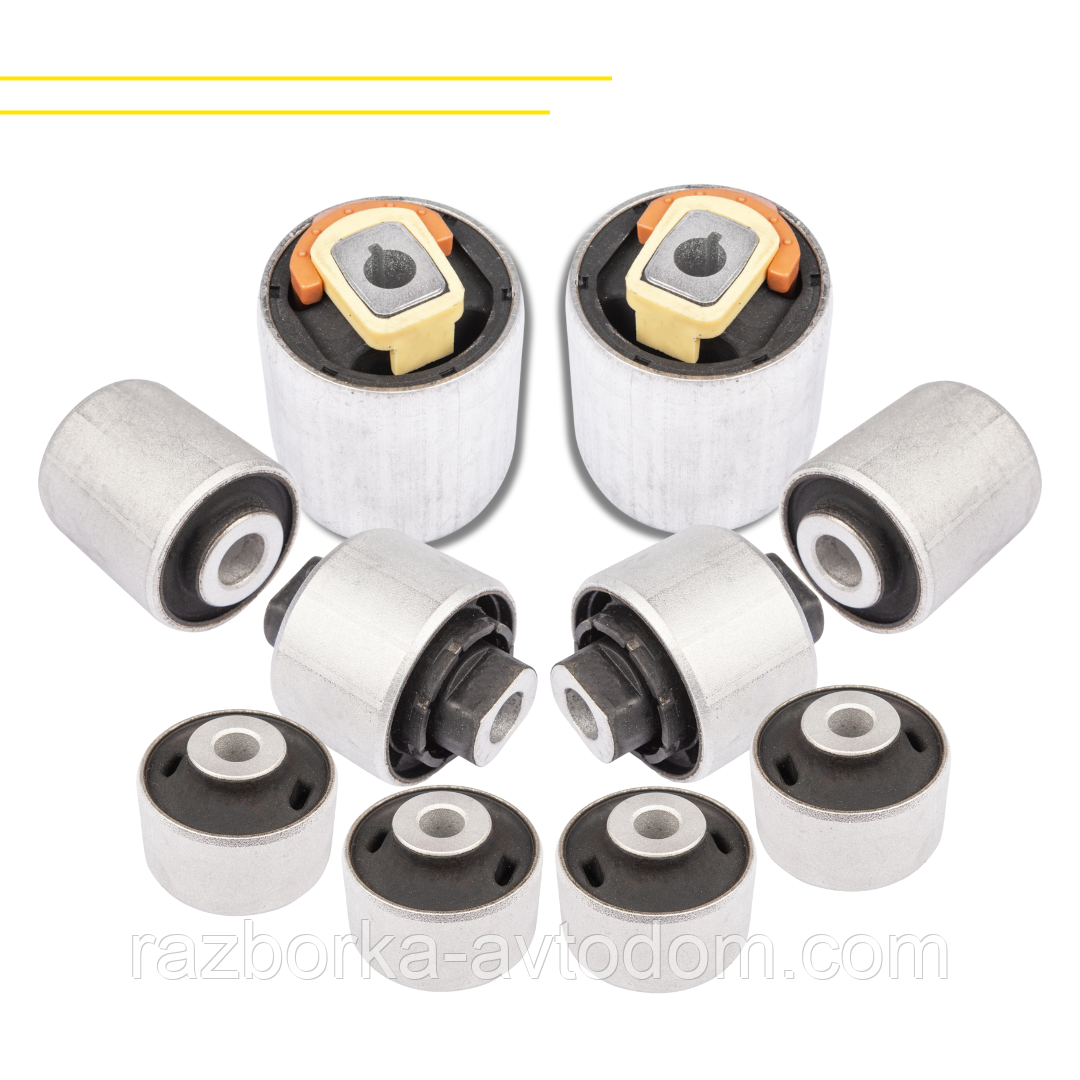 Набір передніх сайлентблоків Raiso (Швеція) на Audi A6 C5, Ауді А6 Ц5 97- #RL4D018ACKIT UAZALDM17, фото 1