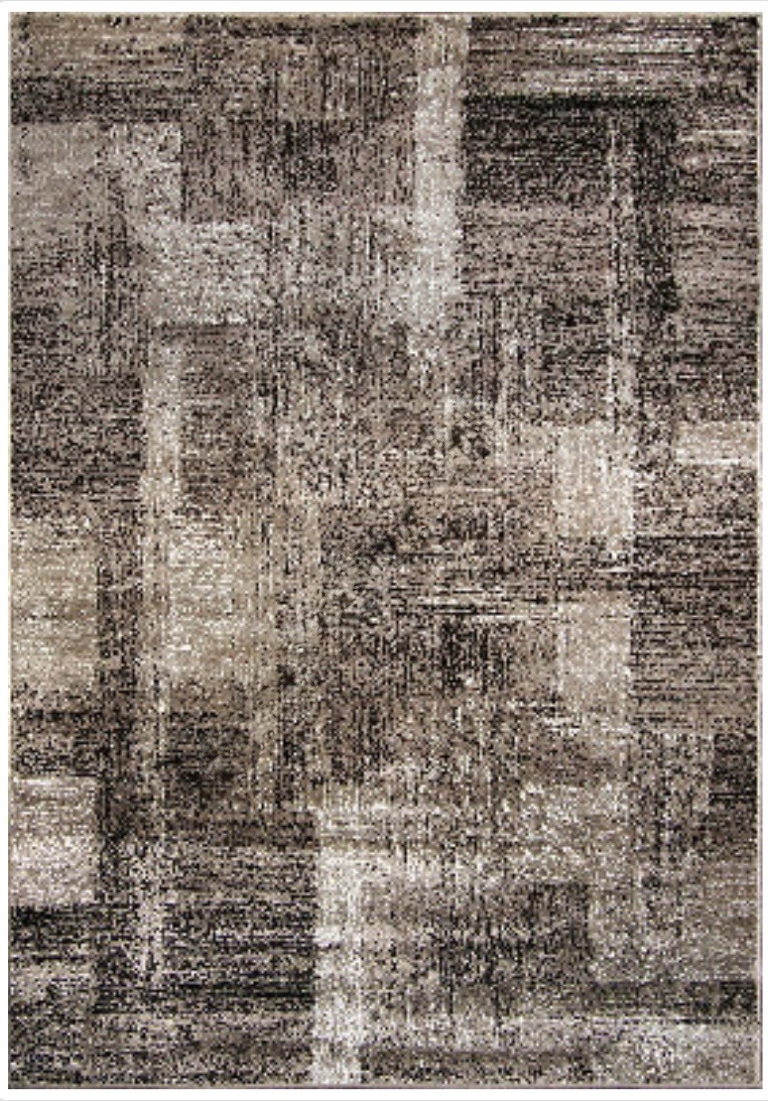 Килим коричневий 1,20х1,70 на тканій основі Mira 24007/120