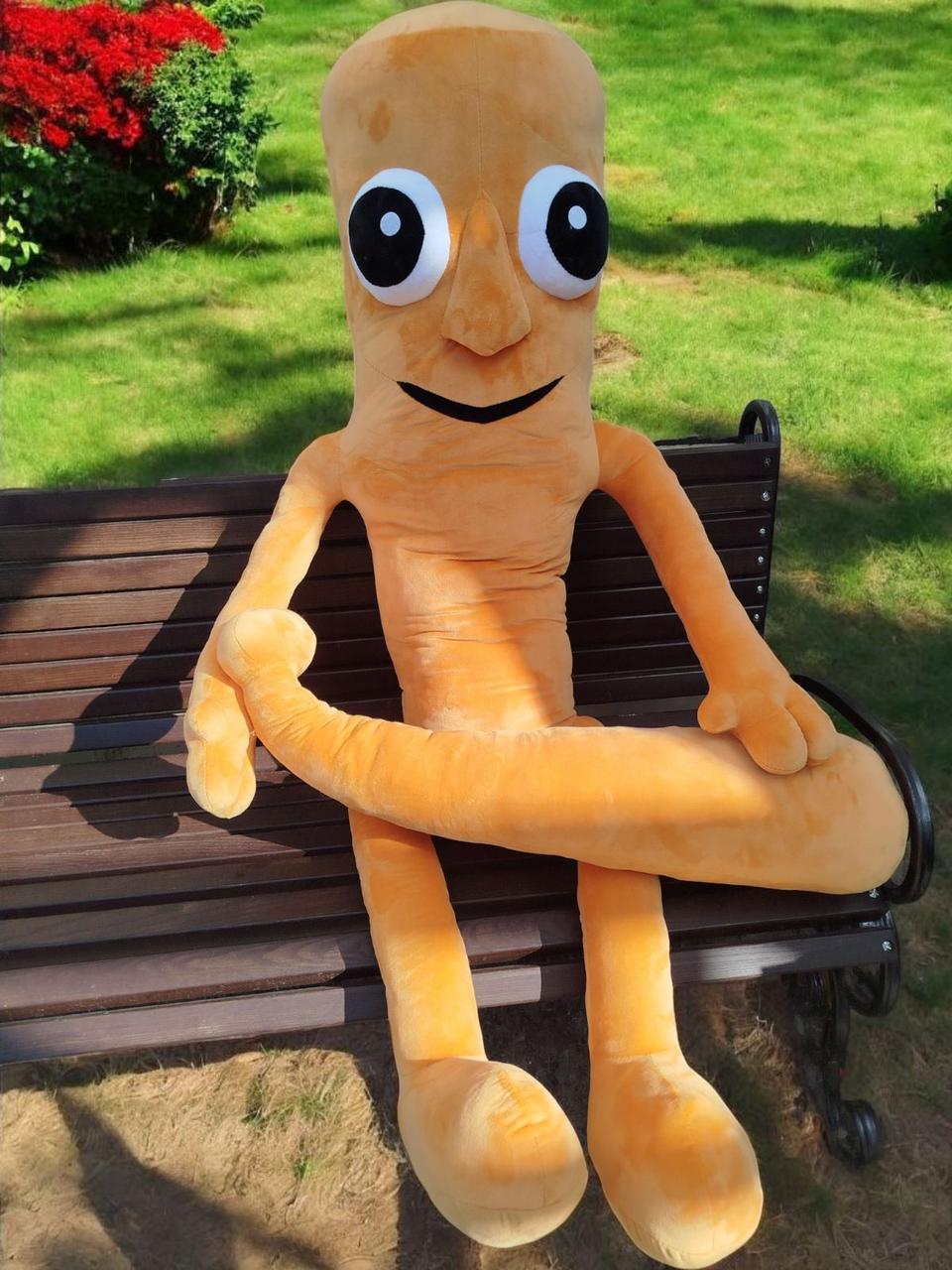 Тум Тум Тум Сагур 140 см Brainrot мм іграшка м'яка італійські тварини, фото 1