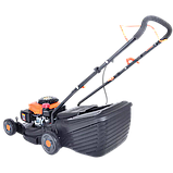 Бензинова газонокосарка 3 к.с 400 мм Grunhelm A-400 косарка для трави садова газонокосарка косарка газону, фото 6