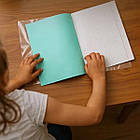 Обкладинка для зошитів з рельєфним швом А5 щільність 100 мікрон в упаковці 10 шт, фото 3