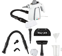 Пароочисник ручний з насадками для дому універсальний 1050 Вт 250мл 3,5 бар Пароочисники для прибирання парою