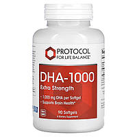 Біодобавка DHA 1000 Protocol for Life Balance 90 капсул
