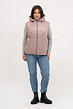 Жіночий стильний жилет Li-11 беж, фото 2