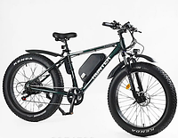 Электровелосипед 500W Corso Hunter HT-87390, аккумулятор 48V15Ah, колеса 26", оборудование Shimano 7 скоростей