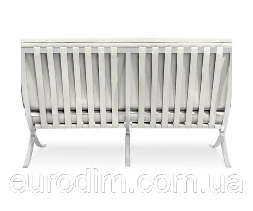 Диван Барселона 3-х місцевий білий колір, фото 2